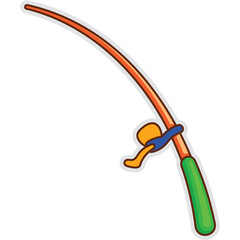 Fishing Rod Sticker