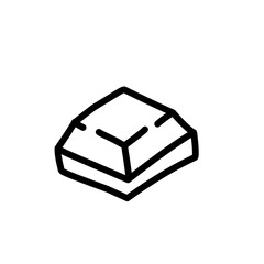 chocolate outline icon