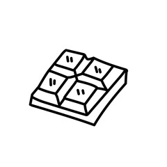 chocolate outline icon