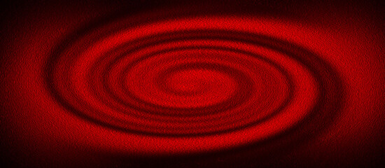 Red color background abstract color swirl vortex gradient shape, grainy vibrant black banner poster cover header backdrop design