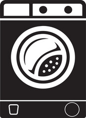 Washing Machine silhouette vector