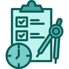 Planning solid icon