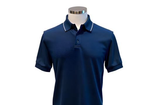 blue polo t shirt - Powered by Adobe