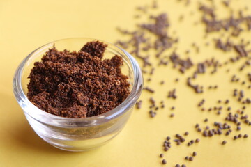 Silam or perilla seed chutney powder, salad dressing spice blend