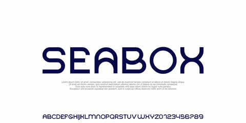 Alphabet Futuristic Font,Typeface Uppercase,Vector Illustration,
 design font for, technology,sport,film
,brand,fashion.