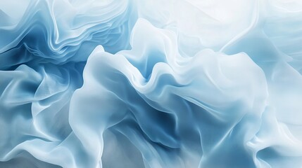 Obraz premium Blue and White Abstract Gradient Background 8K Realistic Lighting