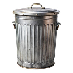 Old garbage can