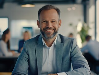 Naklejka premium Office Worker