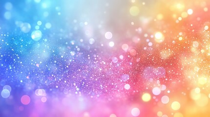 Bokeh Background with Light. Glitter and Diamond Dust Subtle