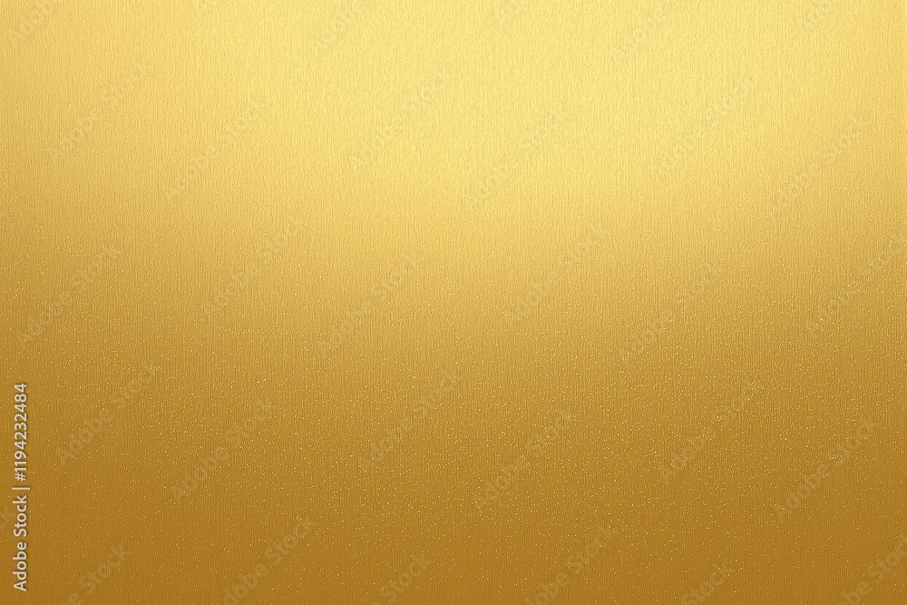 Poster metallic golden textured background with a smooth gradient, shimmering effect, and subtle textured d