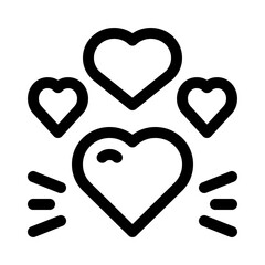 Heart line icon