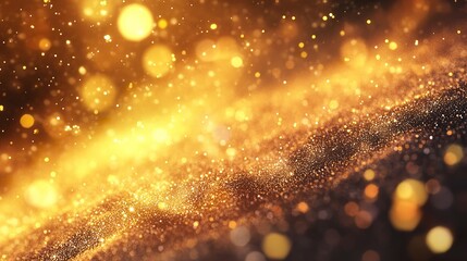 Naklejka premium Colorful Bokeh Glitter Background for Celebration or Banner