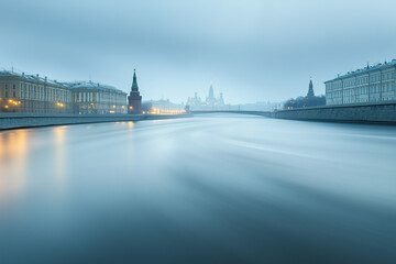 Obraz premium houses of parliament city at night