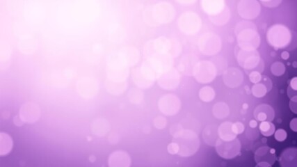 Bokeh purple lilac gradient background with soft blur spots and glowing light particles, particles, purple, soft