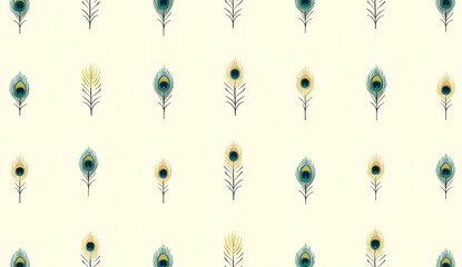 Peacock Feather Pattern
