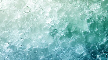 A frothy seafoam texture reflecting sunlight in a gradient pattern