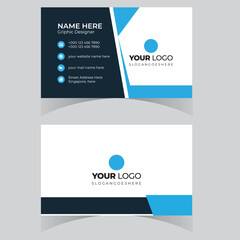 Business card design template professional corporate business card visiting card elegant design 