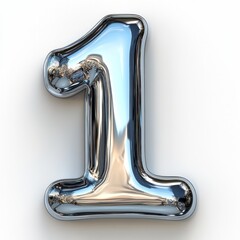 Chrome Number One: A Shiny, Reflective Digit