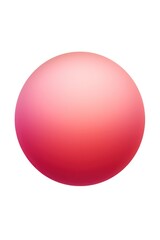 Obraz premium Abstract blurred gradient illustration square shape balloon sphere pink.