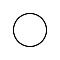 Circle icon Art design illustration