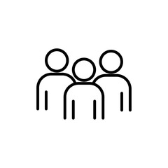 Community icon Art design illustration