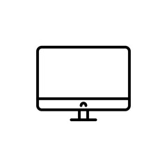 Computer Screen icon Art design illustration