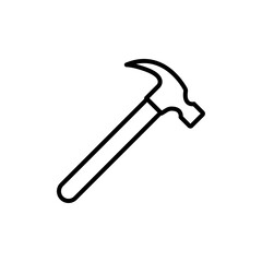 Hammer icon Art design illustration