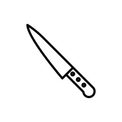 knife icon Art design illustration