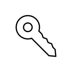 Key icon Art design illustration
