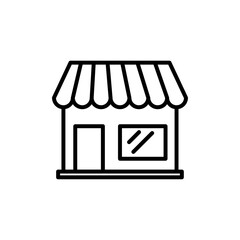 Local store icon Art design illustration