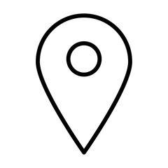 Map marker icon Art design illustration