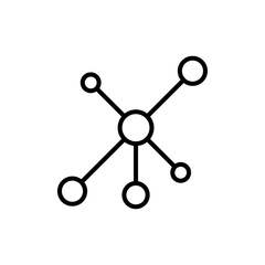 Network Icon Art design illustration