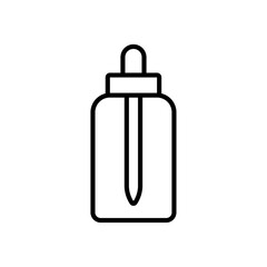 Oil droper icon Art design illustration