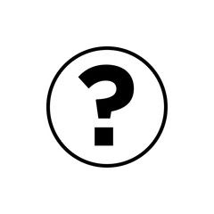 Question Icon Art design illustration