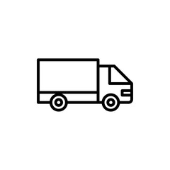 Truck icon Art design illustration