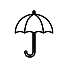Umbrella icon Art design illustration