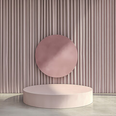 E-commerce product booth background