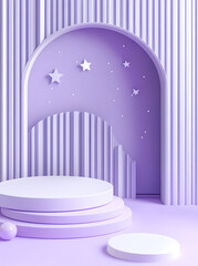 Product booth background