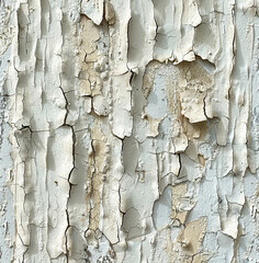 A beige background with peeling paint in light to dark shades creates an artistic, textured effect, perfect for interior decor or graphic design accents.