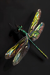 dragonfly close up