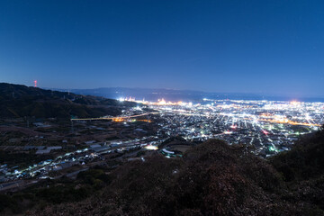 Fototapeta premium 静岡市の美しい都市夜景