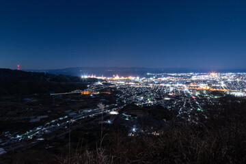 Fototapeta premium 静岡市の美しい都市夜景