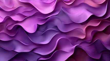 Abstract purple waves, flowing texture background, design element
