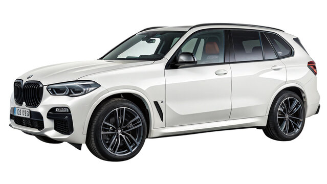 BMW X car isolated