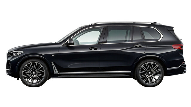 BMW X car isolated
