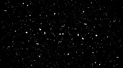 Scratched Grunge Urban Background Texture Vector. Dust Overlay Distress Grainy Grungy Effect. Distressed Backdrop Vector Illustration. Isolated on Black Background. EPS 10.