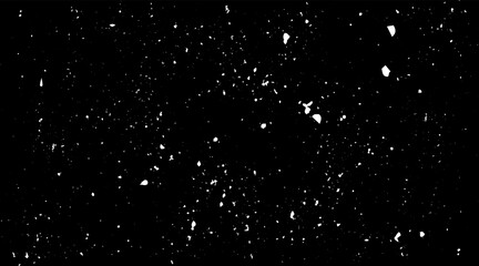 Scratched Grunge Urban Background Texture Vector. Dust Overlay Distress Grainy Grungy Effect. Distressed Backdrop Vector Illustration. Isolated on Black Background. EPS 10.