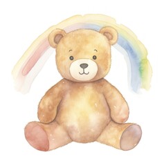 Fototapeta premium Teddy bear plush cute toy.