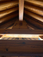 Beautiful traditional Korean wooden architecture, showcasing the elegance of Hanok style buildings.