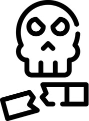 -_Skull, Smoking, Danger, Toxic, Death